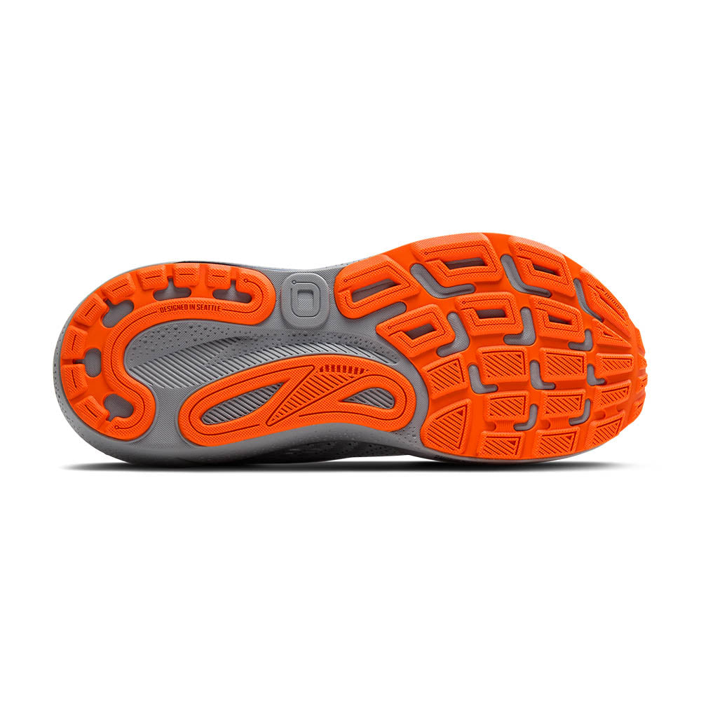 Brooks Mens Adrenaline GTS 24 - White/Peacoat/Alloy set fra bunden