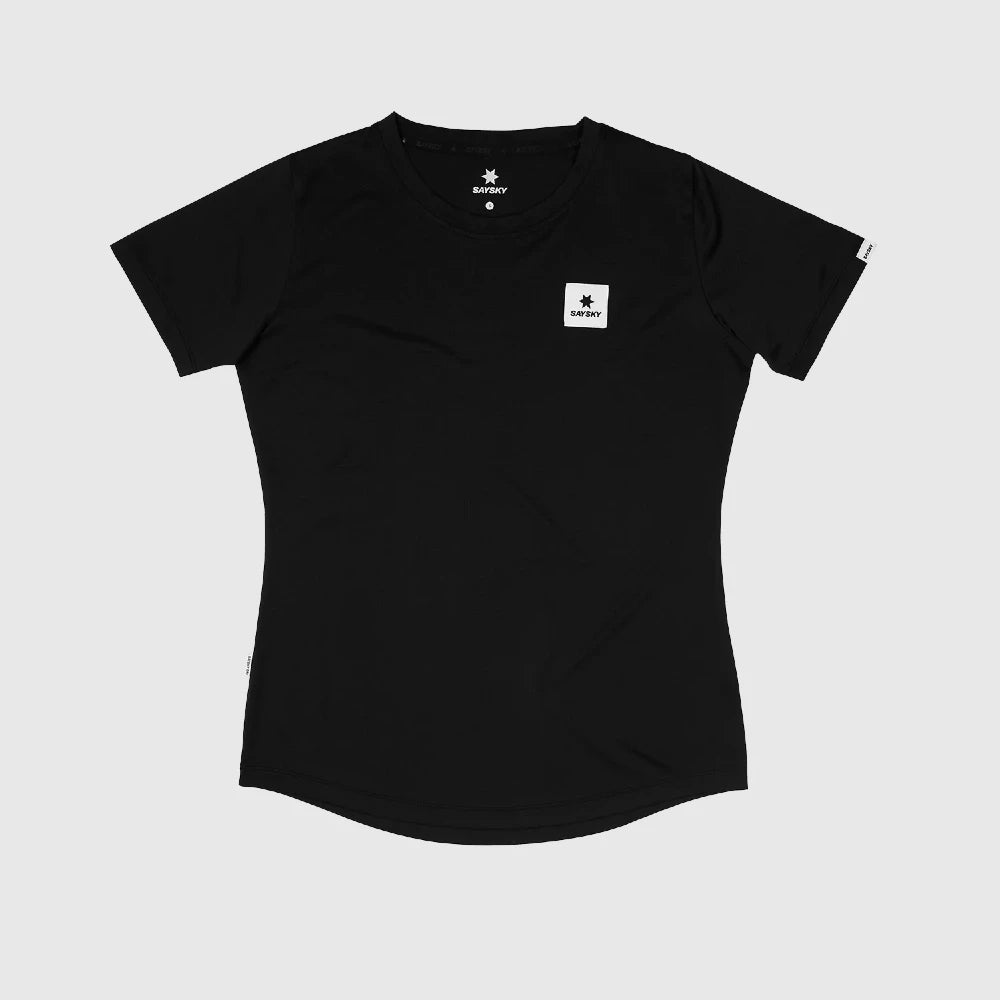 SAYSKY Clean Combat T-Shirt Dame - Black - Endurance Sport