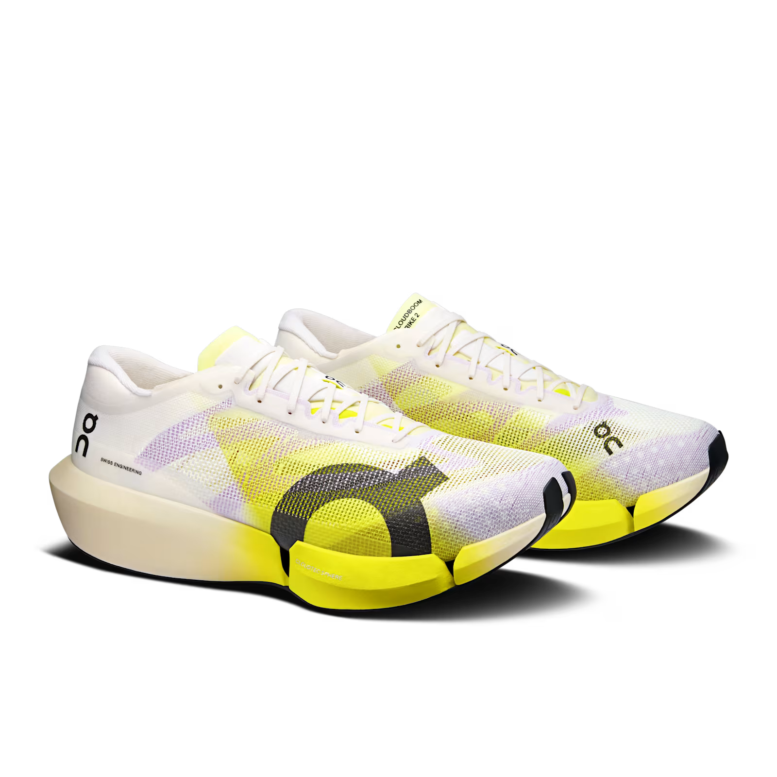 On Cloudboom Strike 2 - White/Lime