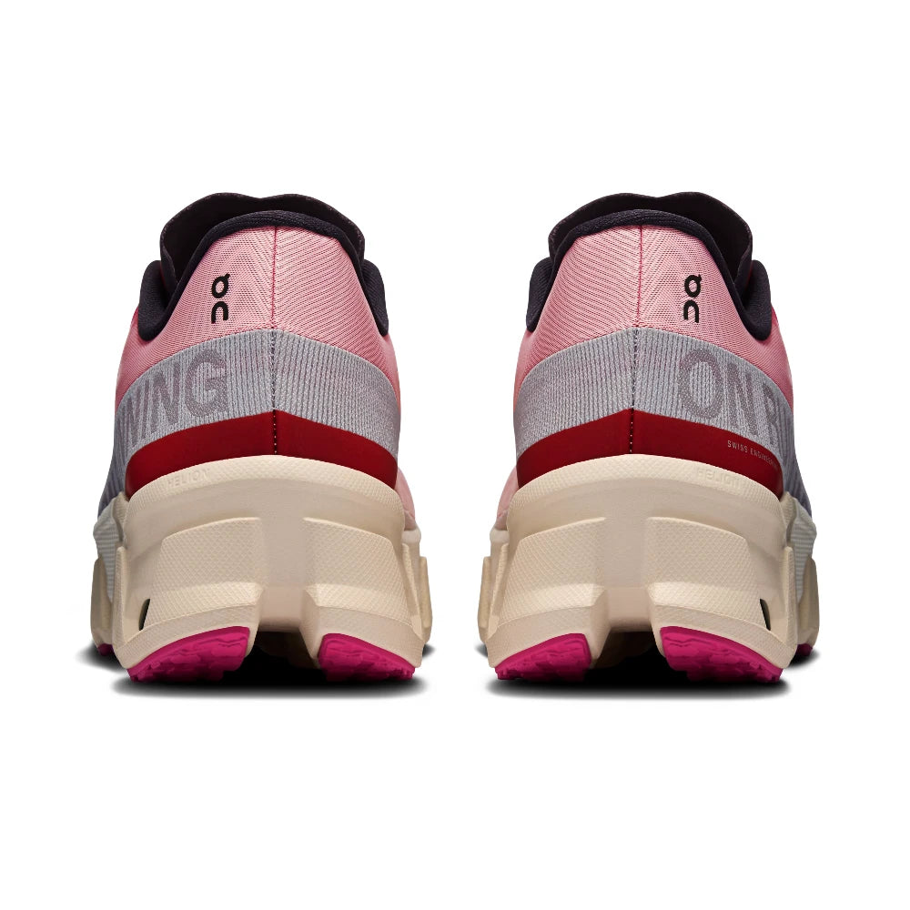 On Cloudmonster Hyper Dame - Red/Cream - Endurance Sport