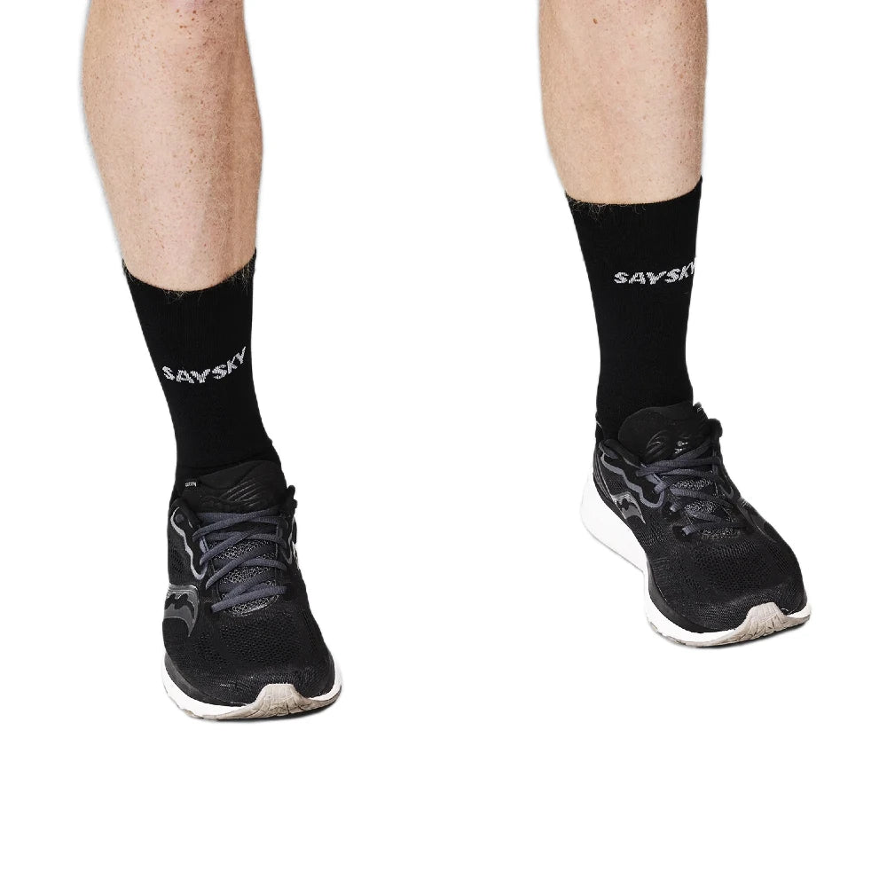 Saysky High Performance Running Socks - Black - Endurance Sport