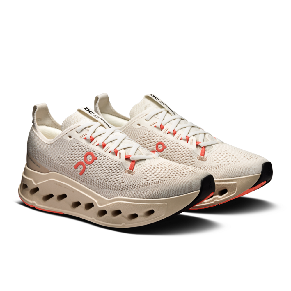 On Cloudsurfer Max Herre - Ivory/Salmon - Endurance Sport