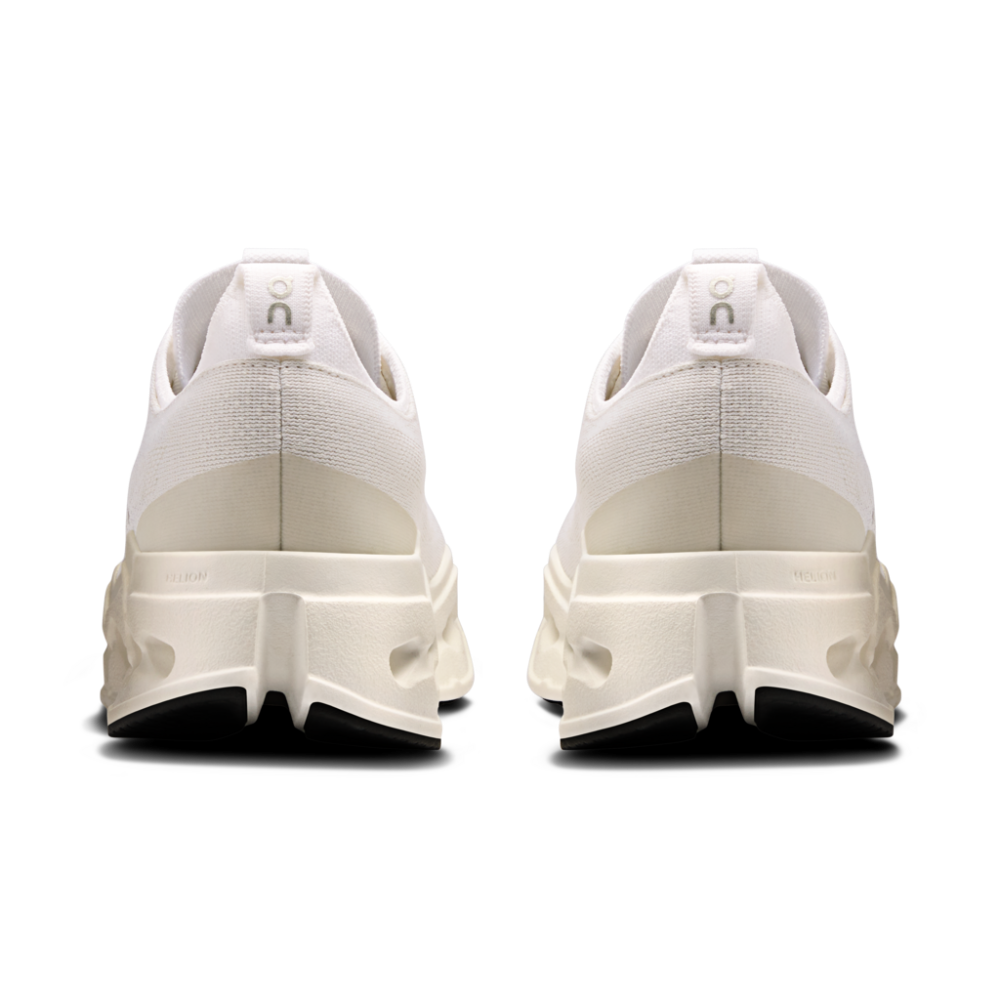 On Cloudsurfer Max Dame - White/White - Endurance Sport
