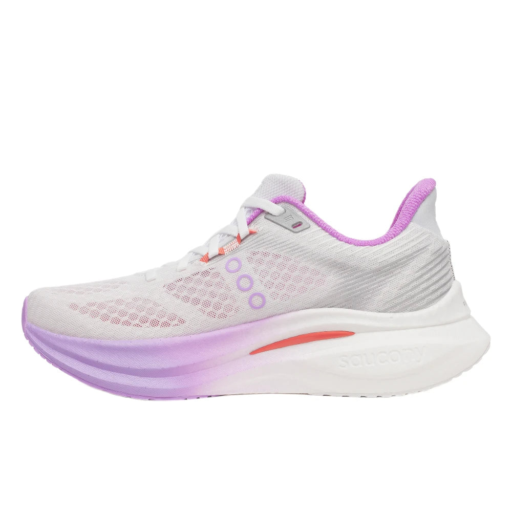 Saucony Endorphin Speed 5 Dame - White/Crocus - Endurance Sport
