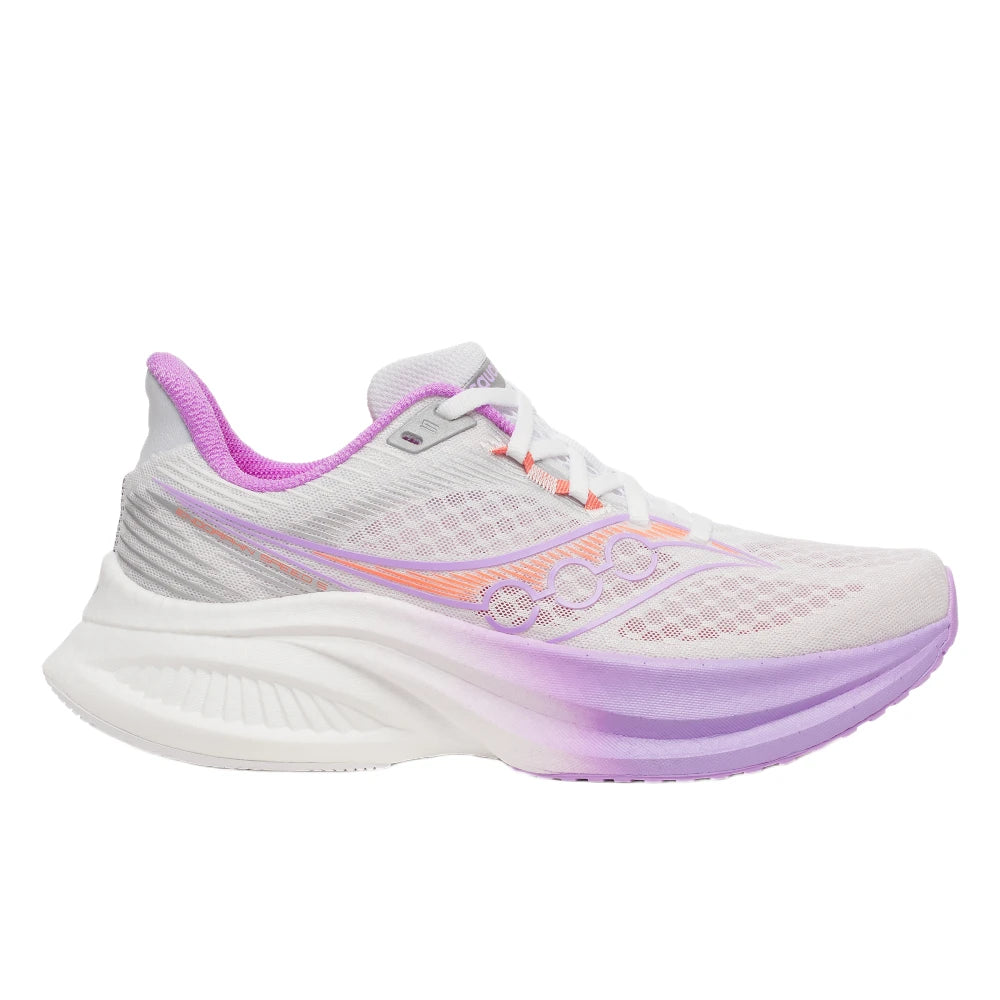 Saucony Endorphin Speed 5 Dame - White/Crocus - Endurance Sport