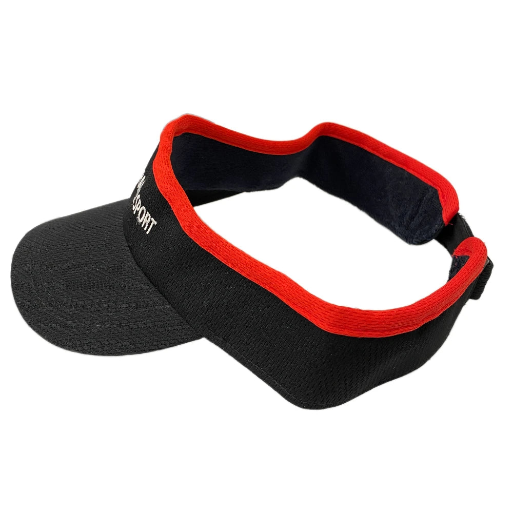 Endurance Sport Retro Visor - Black - Endurance Sport