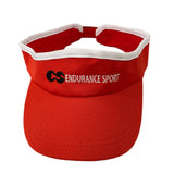 Endurance Sport Retro Visor - Red - Endurance Sport