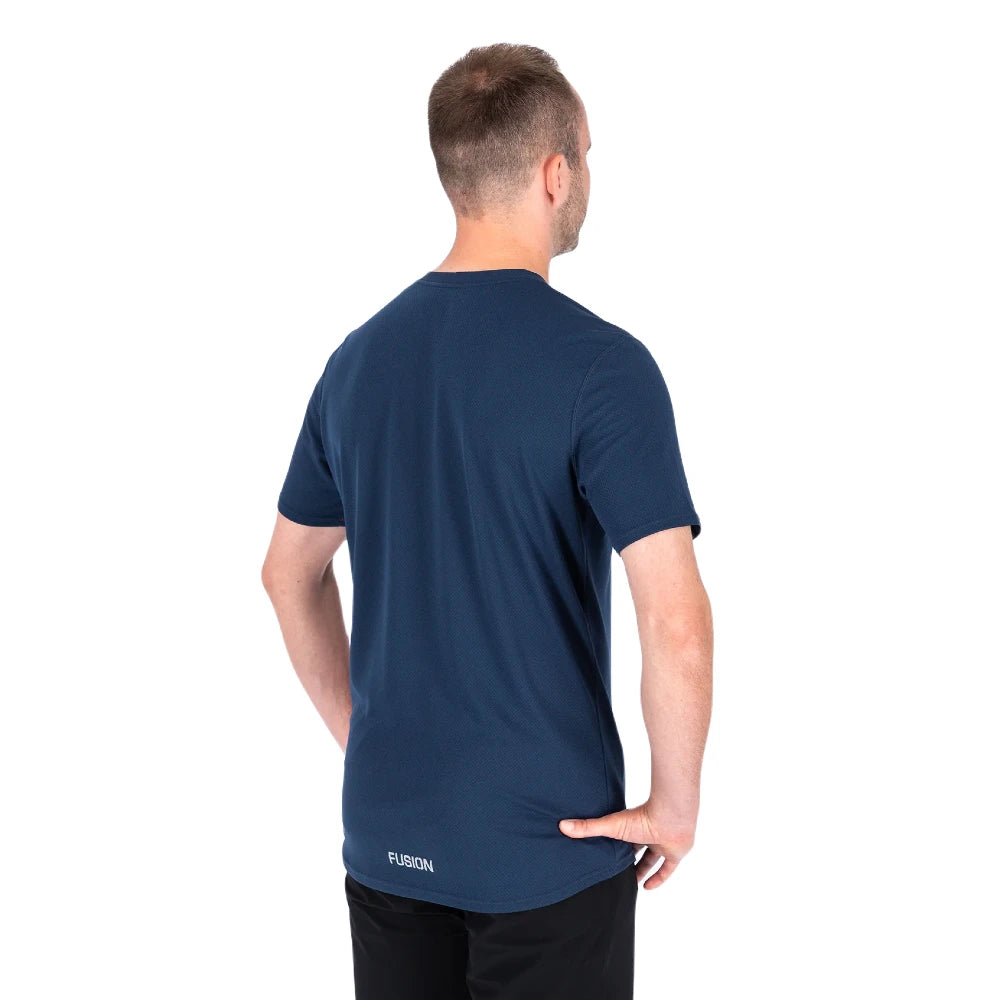 Fusion Mens Nova T-Shirt - Night Blue - Endurance Sport