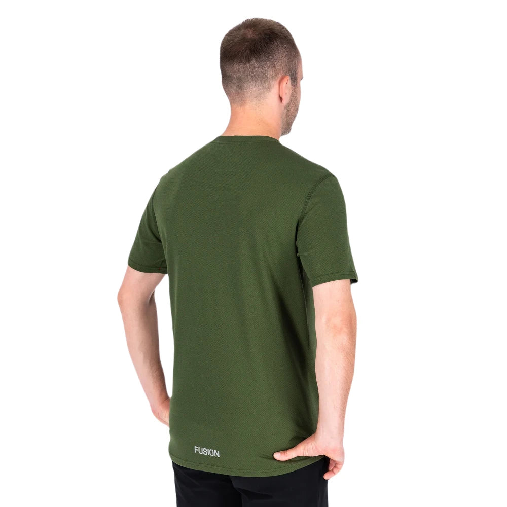 Fusion Mens Nova T-Shirt - Green - Endurance Sport