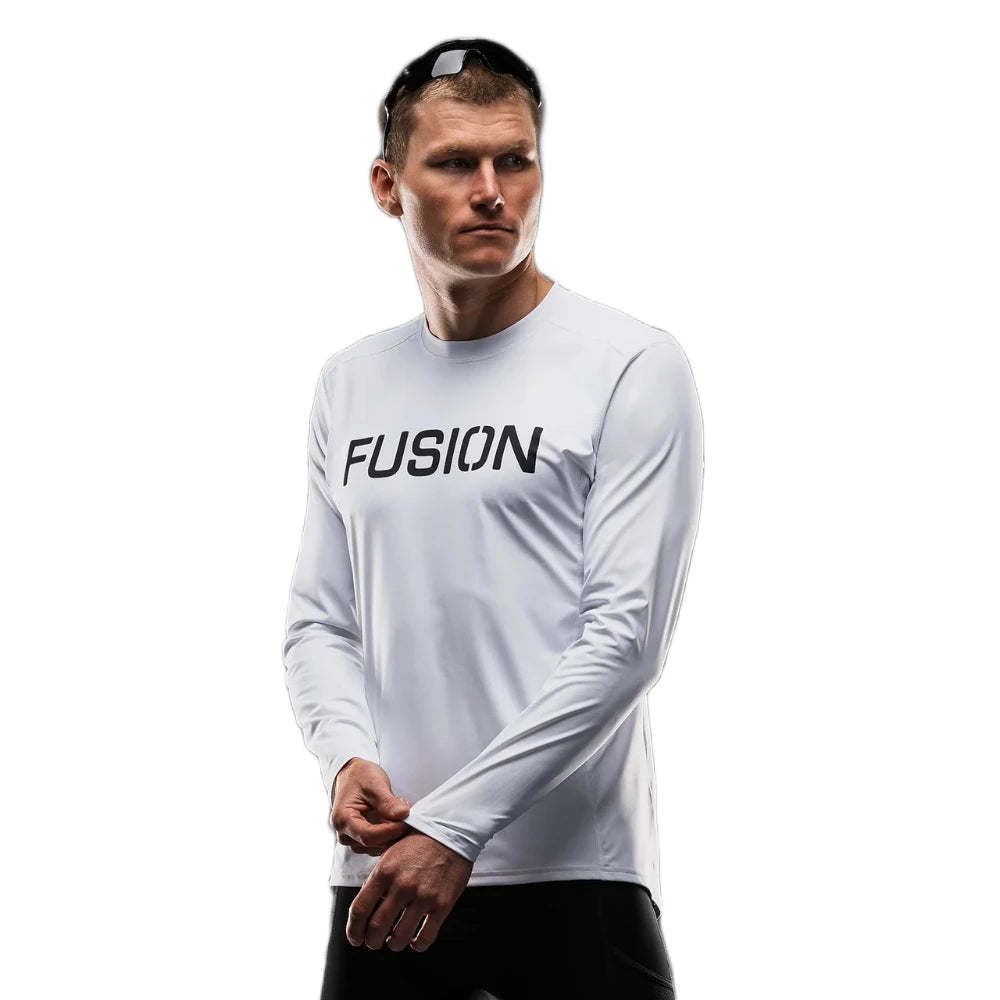 Fusion TEMPO!  LS Shirt - White - Endurance Sport