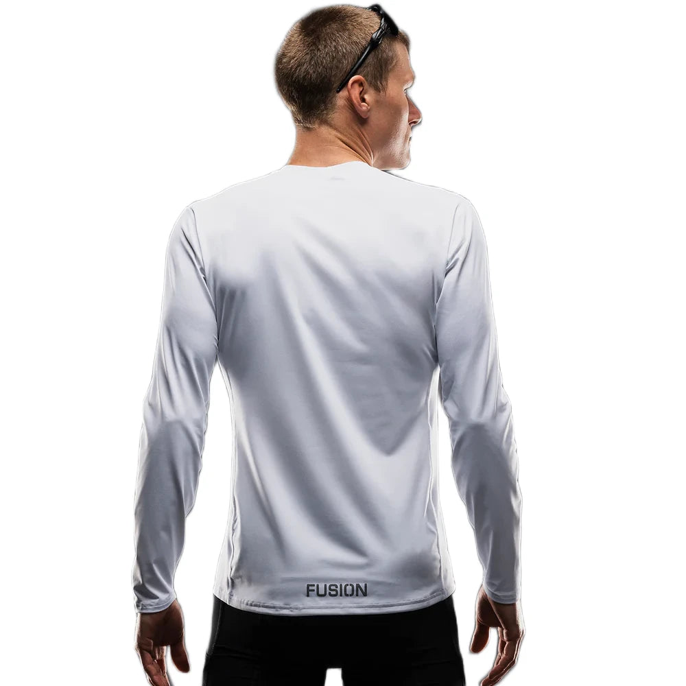 Fusion TEMPO!  LS Shirt - White - Endurance Sport