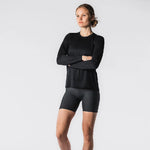 FUSION Wms Technical Merino 150 LS - Black - Endurance Sport