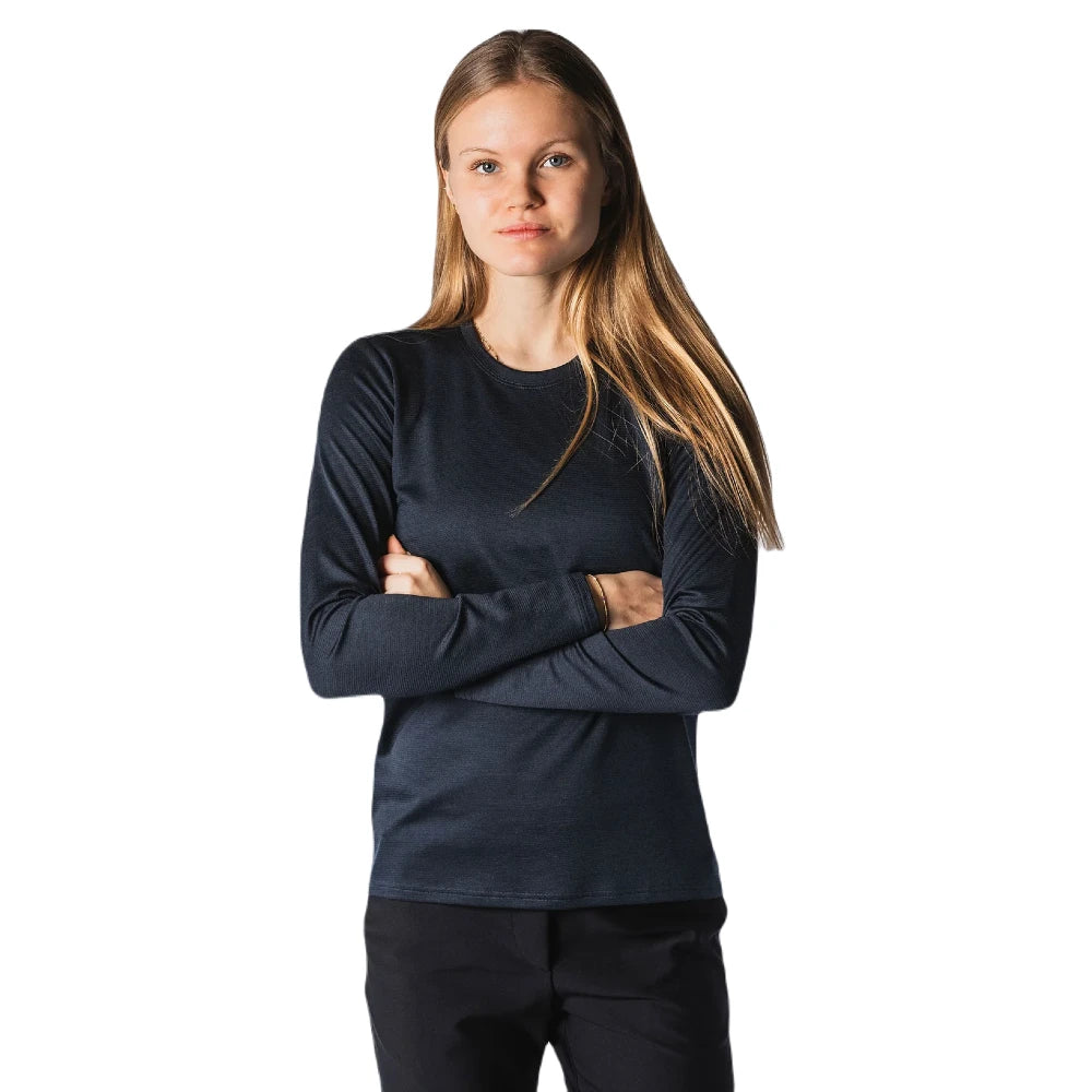 FUSION Wms Technical Merino 150 LS - Night Blue - Endurance Sport
