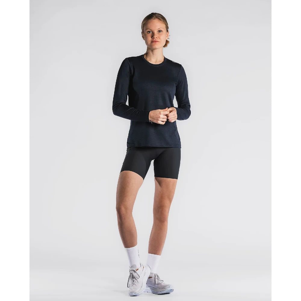 FUSION Wms Technical Merino 150 LS - Night Blue - Endurance Sport