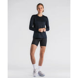 FUSION Wms Technical Merino 150 LS - Night Blue - Endurance Sport