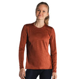 FUSION Wms Technical Merino 150 LS - Rust - Endurance Sport