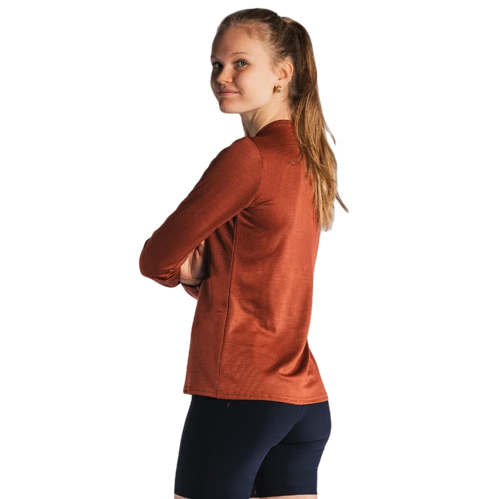 FUSION Wms Technical Merino 150 LS - Rust - Endurance Sport