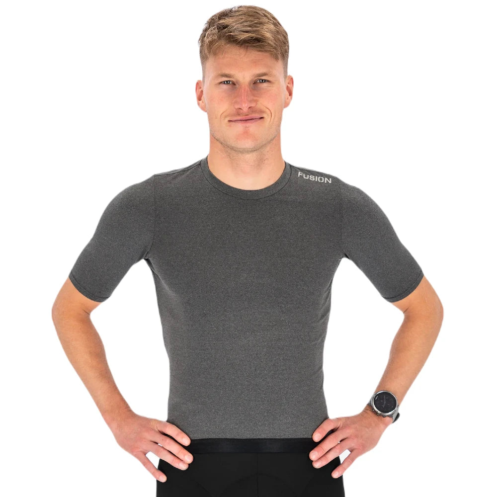 Fusion Cycling Training Jersey - Grey - Endurance Sport