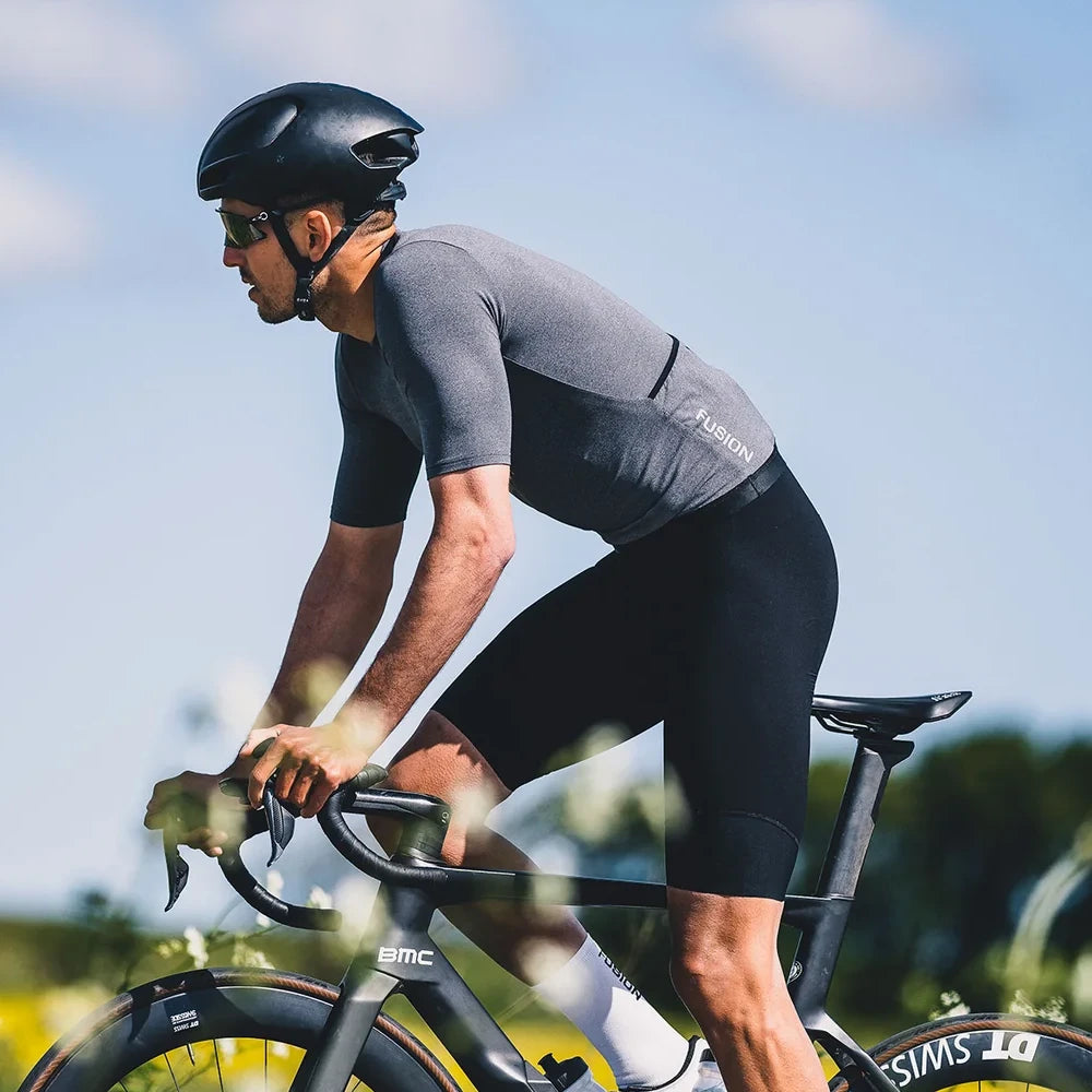 Fusion Cycling Training Jersey - Grey - Endurance Sport