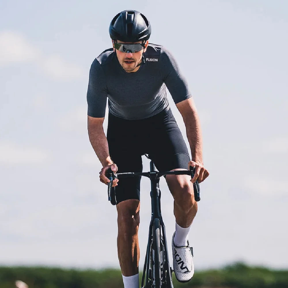 Fusion Cycling Training Jersey - Grey - Endurance Sport