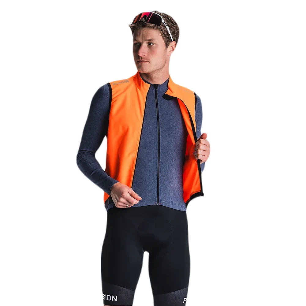 Fusion Mens Light LS Cycling Jersey - Night Blue - Endurance Sport