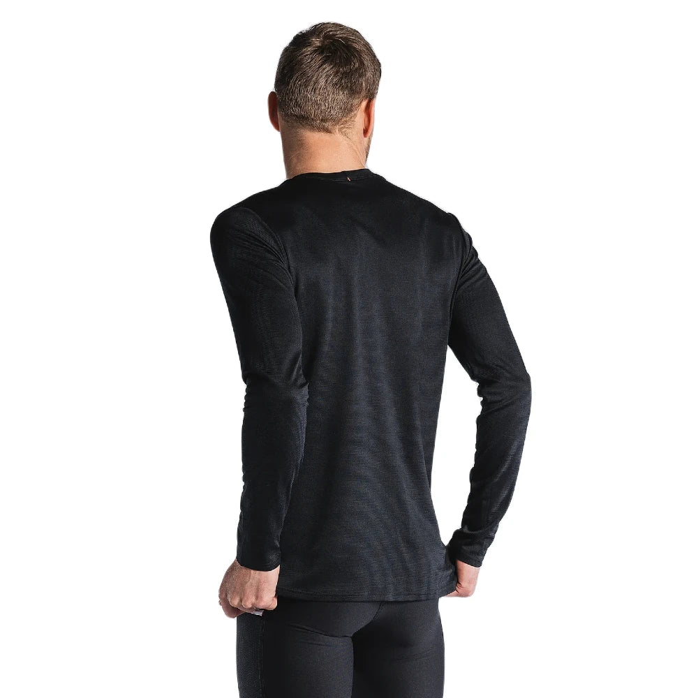 Fusion Mens Technical Merino 150 LS - Black - Endurance Sport