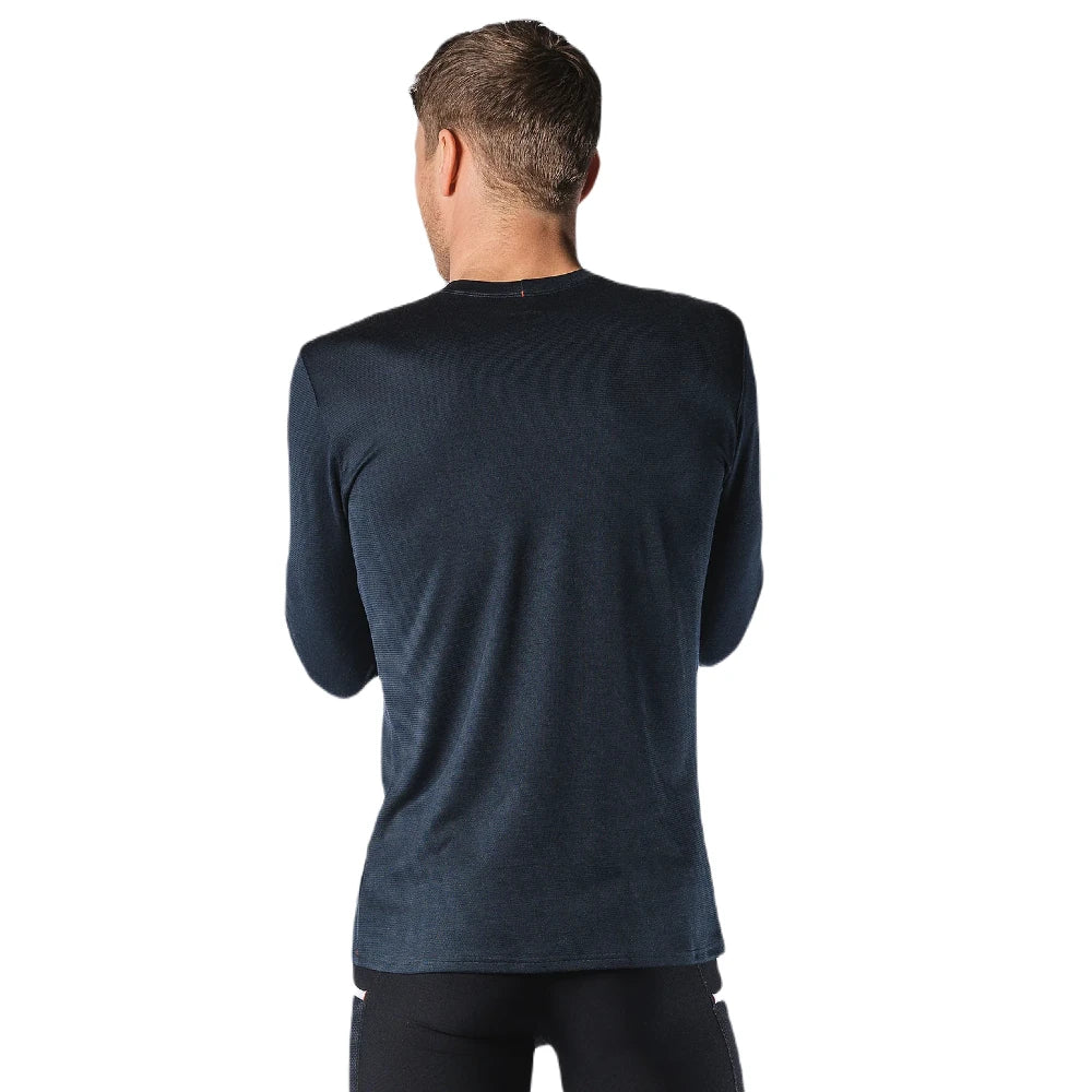 Fusion Mens Technical Merino 150 LS - Night Blue - Endurance Sport