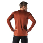 Fusion Mens Technical Merino 150 LS - Rust - Endurance Sport