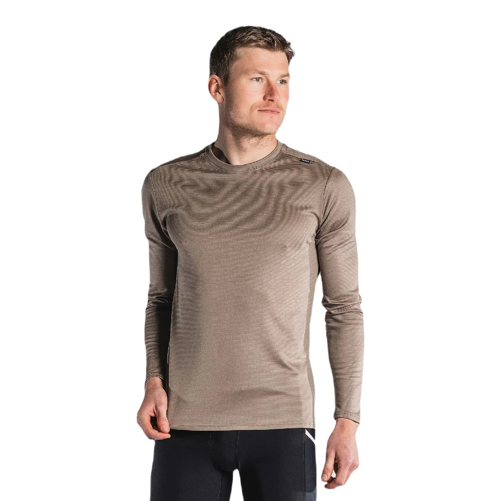 Fusion Mens Technical Merino 150 LS - Sand - Endurance Sport