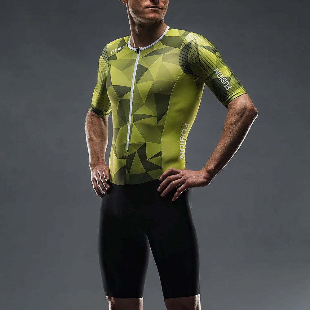 Fusion TEMPO! ONE Suit - Lime - Endurance Sport