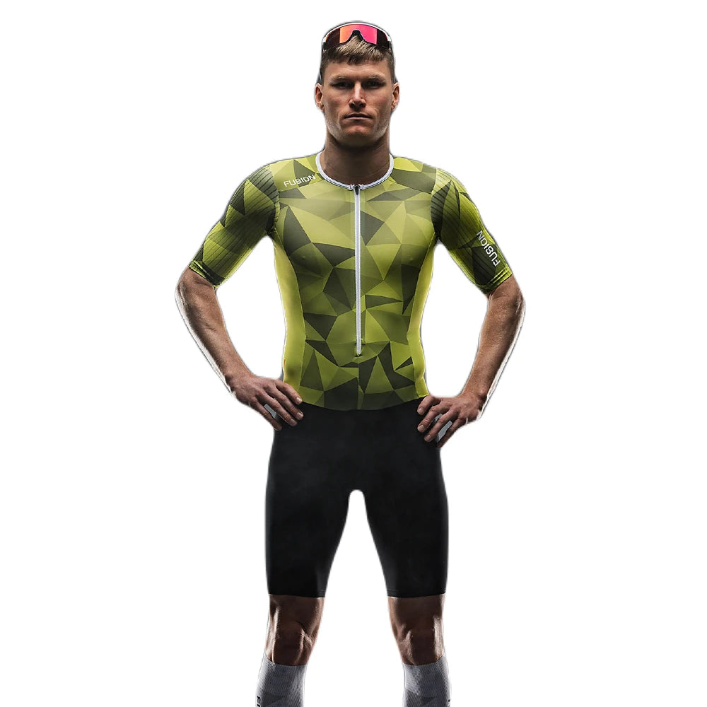 Fusion TEMPO! ONE Suit - Lime - Endurance Sport