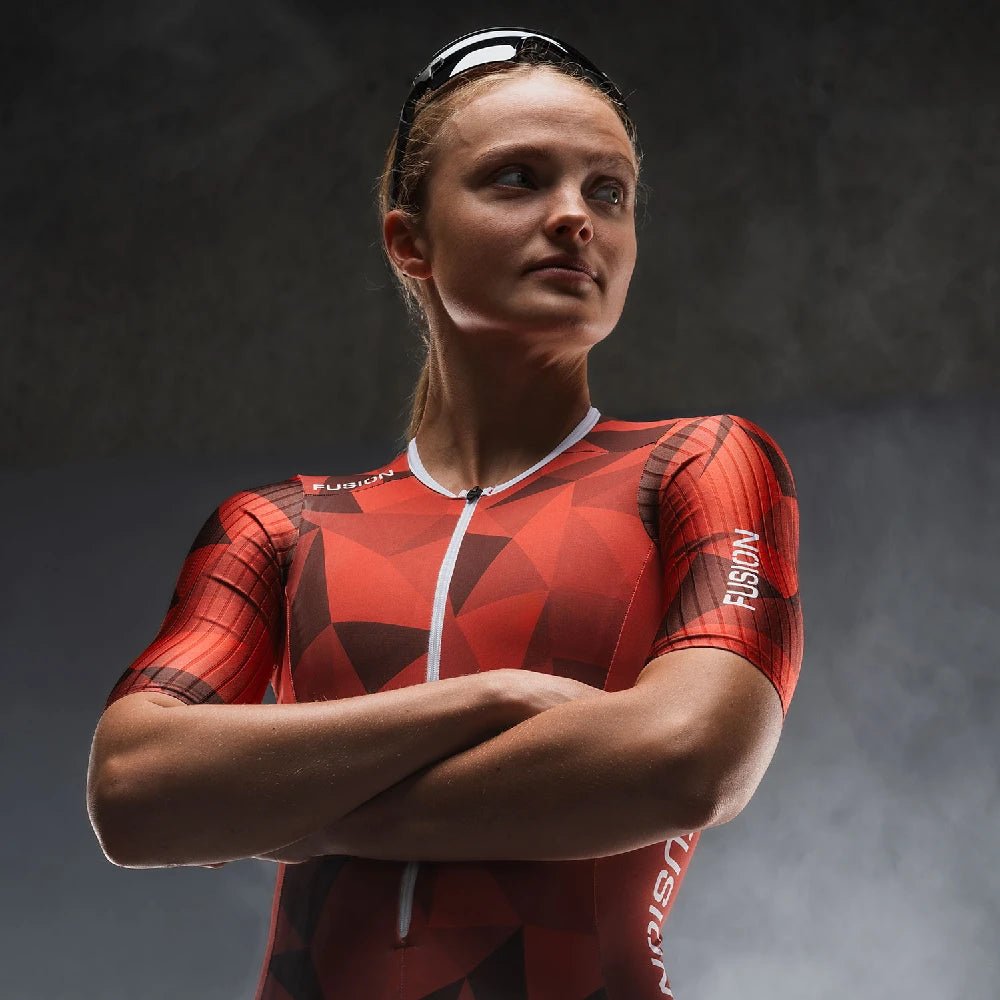 Fusion Wmns TEMPO! ONE Suit - Rust - Endurance Sport