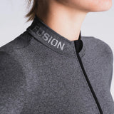Fusion Womens Light LS Cycling Jersey - Grey - Endurance Sport