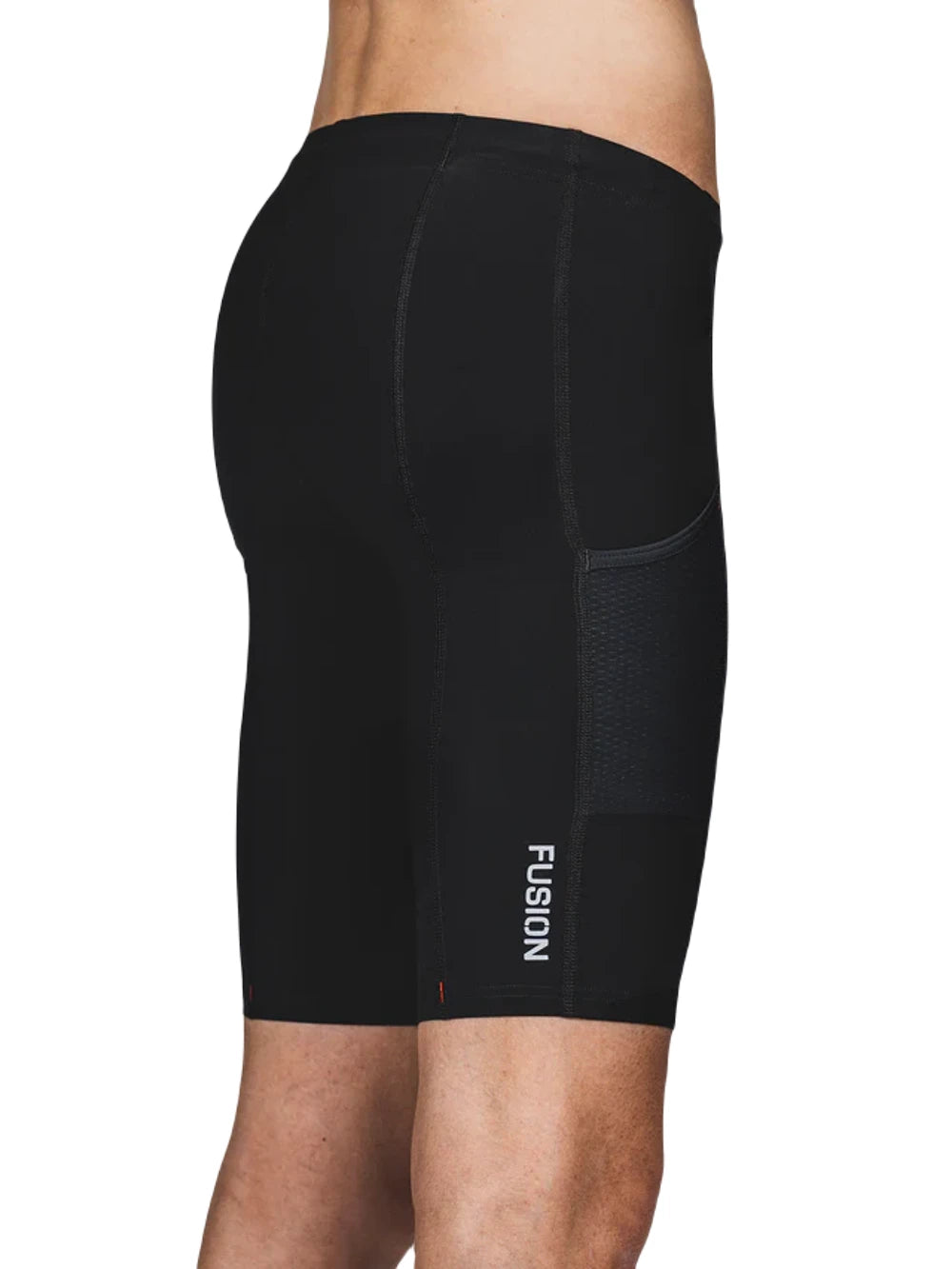 Fusion TEMPO! Run Tights - Black - Endurance Sport
