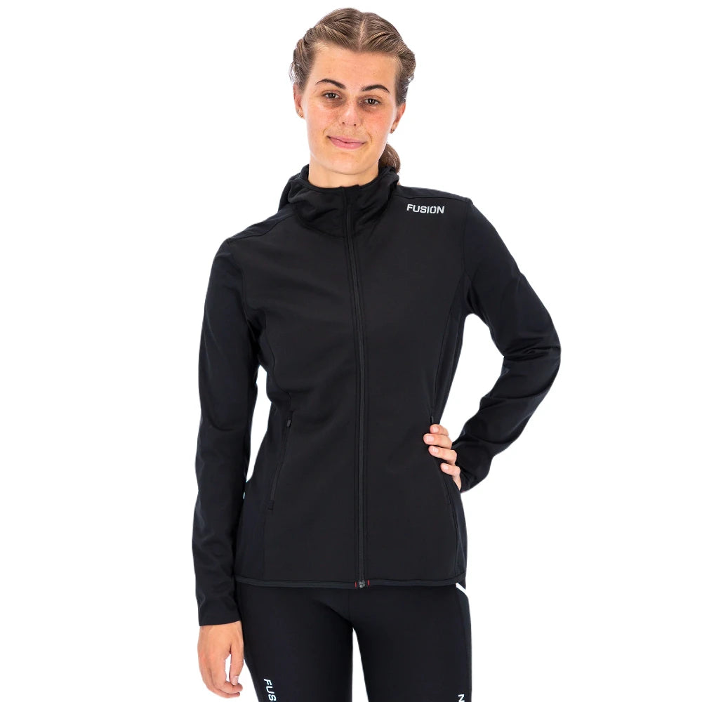 Fusion Wms Shelter Jacket - Black - Endurance Sport