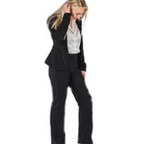 Fusion Wms Urban Pants - Black set fra fronten