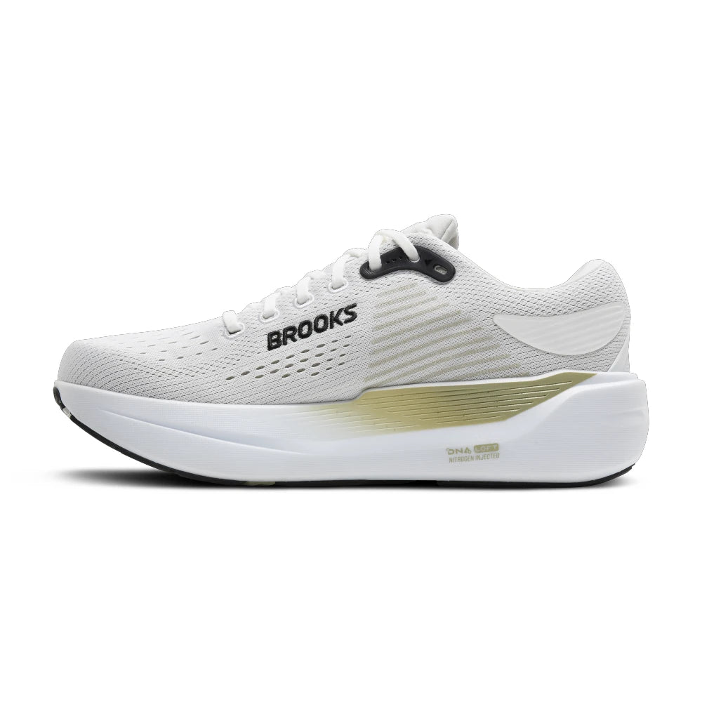 Brooks Ghost Max 3 Herre - Bright White/Tea/Black - Endurance Sport