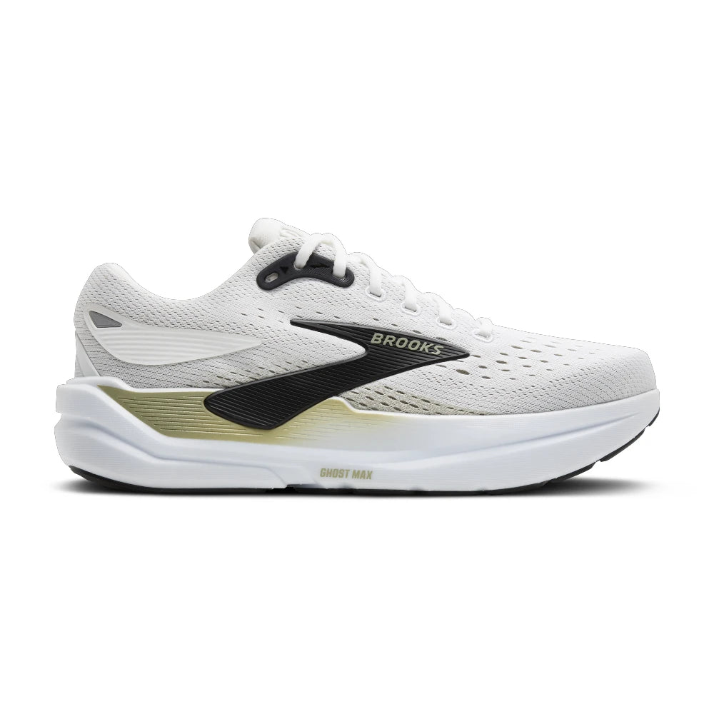 Brooks Ghost Max 3 Herre - Bright White/Tea/Black - Endurance Sport