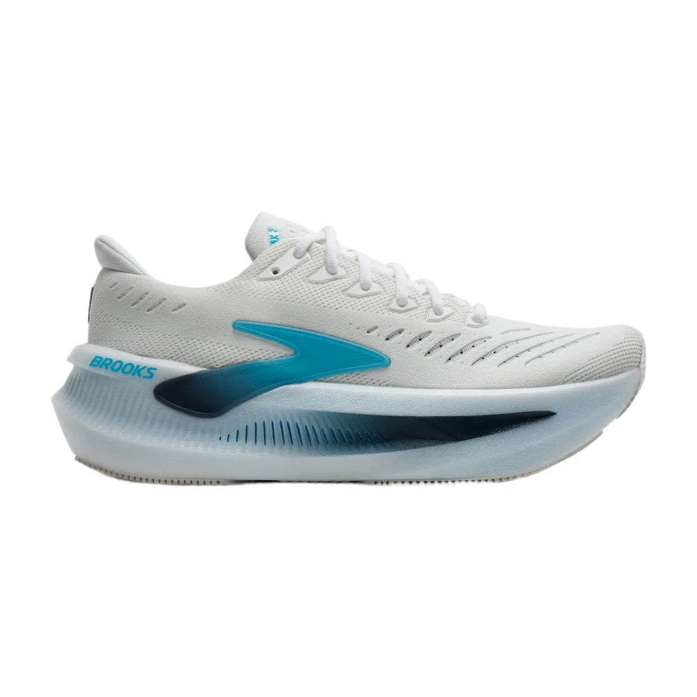 Brooks Glycerin Max 2 Herre - White/Blue/Spellbound - Endurance Sport