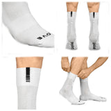 GripGrab Lightweight SL Sock - Hvid set fra forskellige vinkler