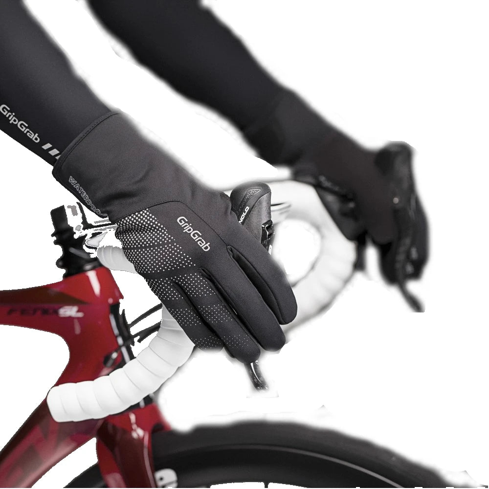 GripGrab Ride Waterproof Winter Glove set fra fronten - cykelhandsker vinter