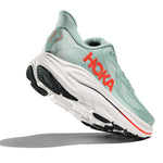 Hoka Clifton 10 Herre - Sage/Neon Flame - Endurance Sport