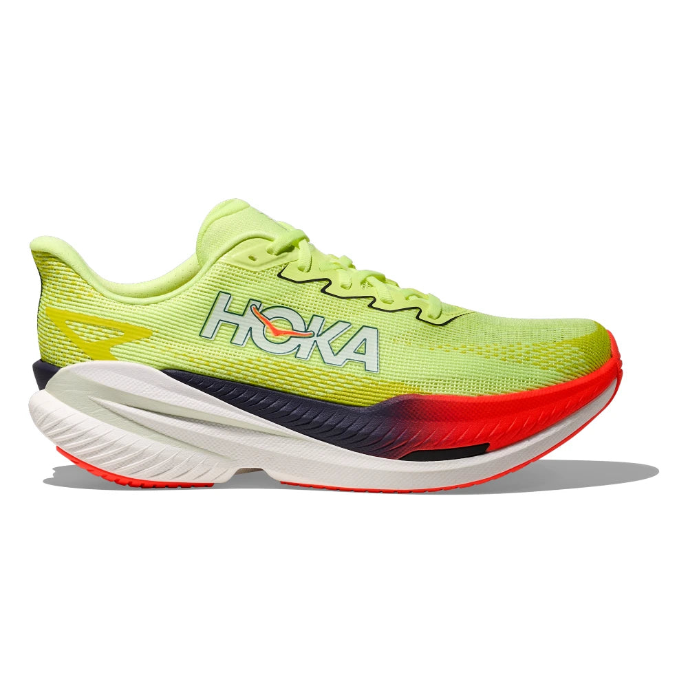 Hoka Mach X 3 Herre - Neon Yuzu/Squid - Endurance Sport
