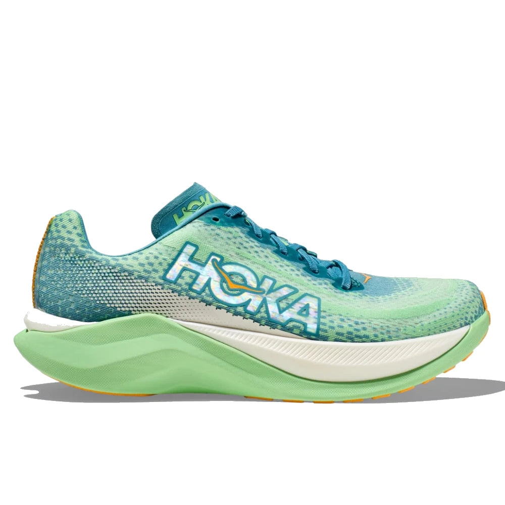 Hoka Mach X Dame - Lime Glow/Sunlit Ocean - Endurance Sport