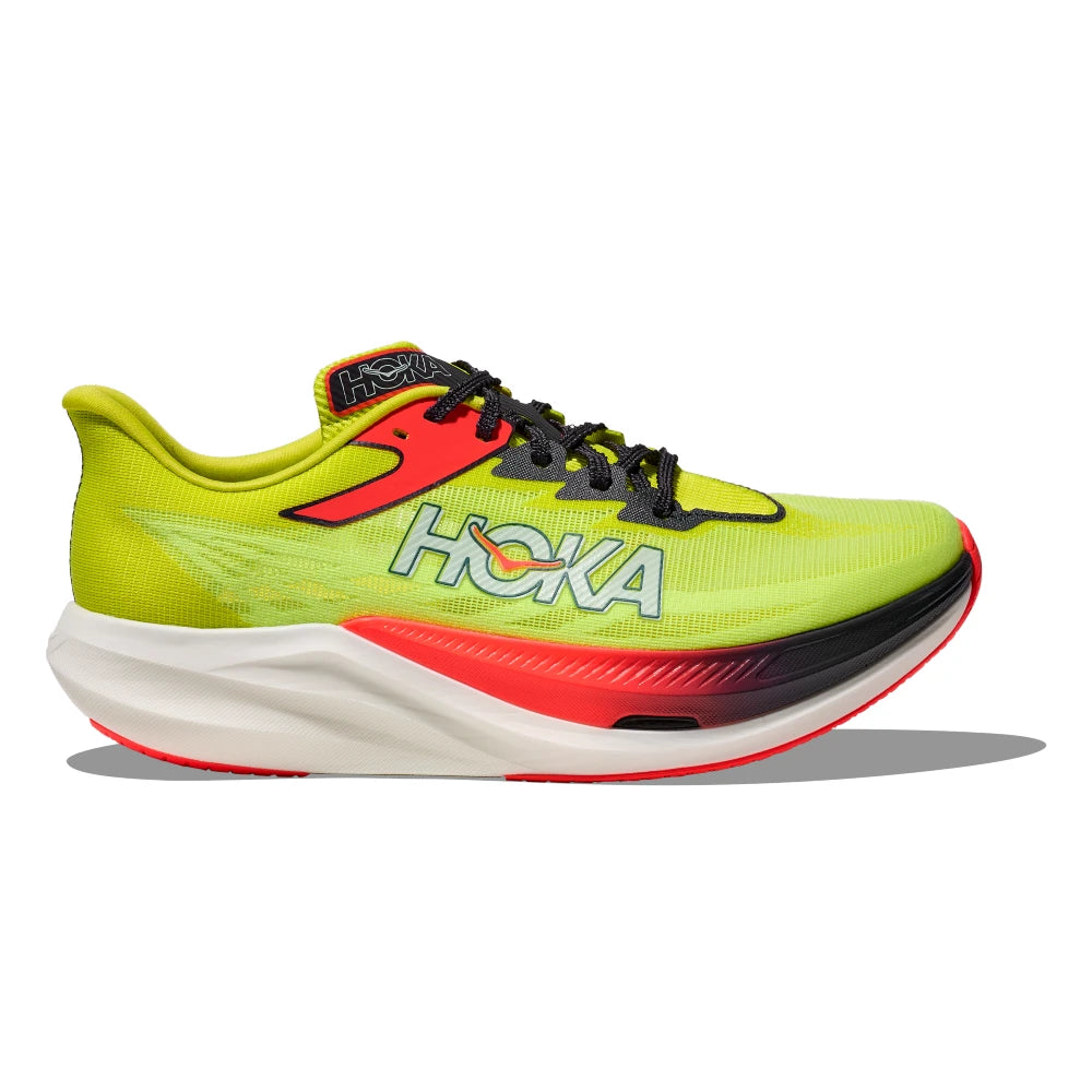 Hoka Rocket X 3 Unisex - Neon Yuzu/Squid - Endurance Sport