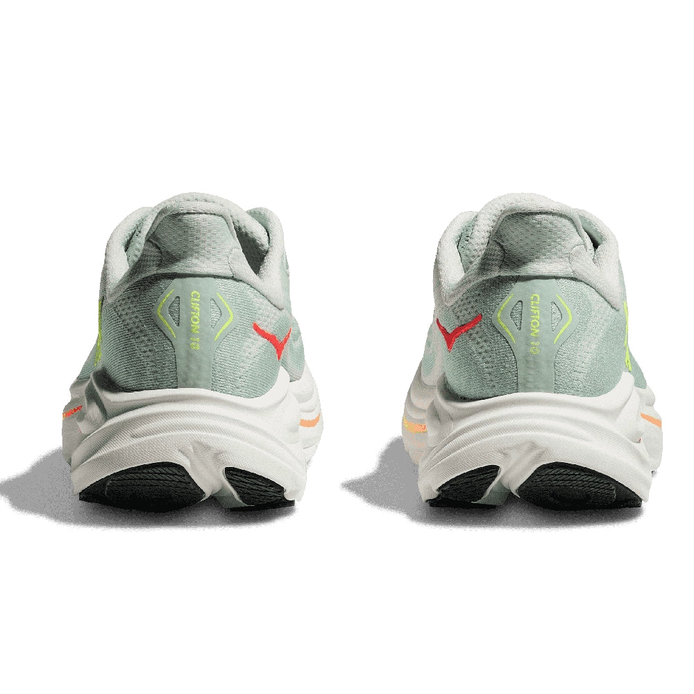 Hoka Clifton 10 Dame - Sea Glass/Neon - Endurance Sport