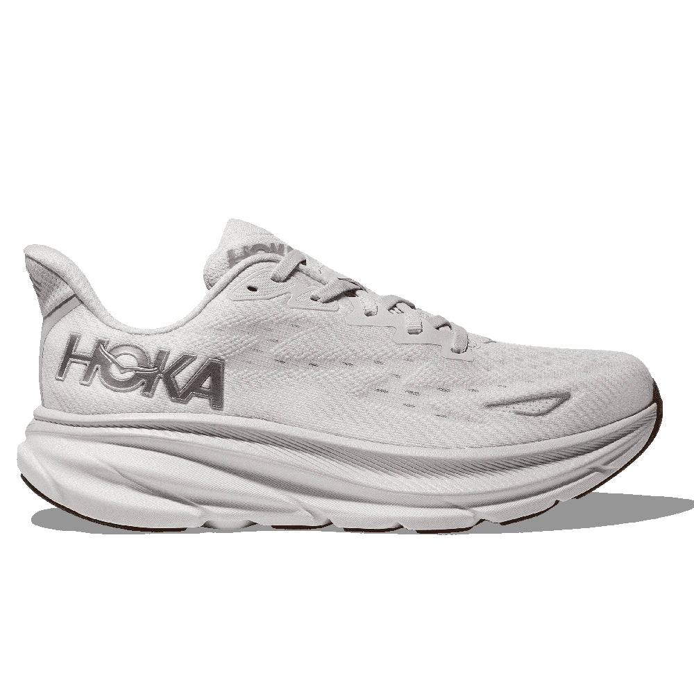 Hoka Clifton 9 Herre - Nimbus Cloud / White set fra siden