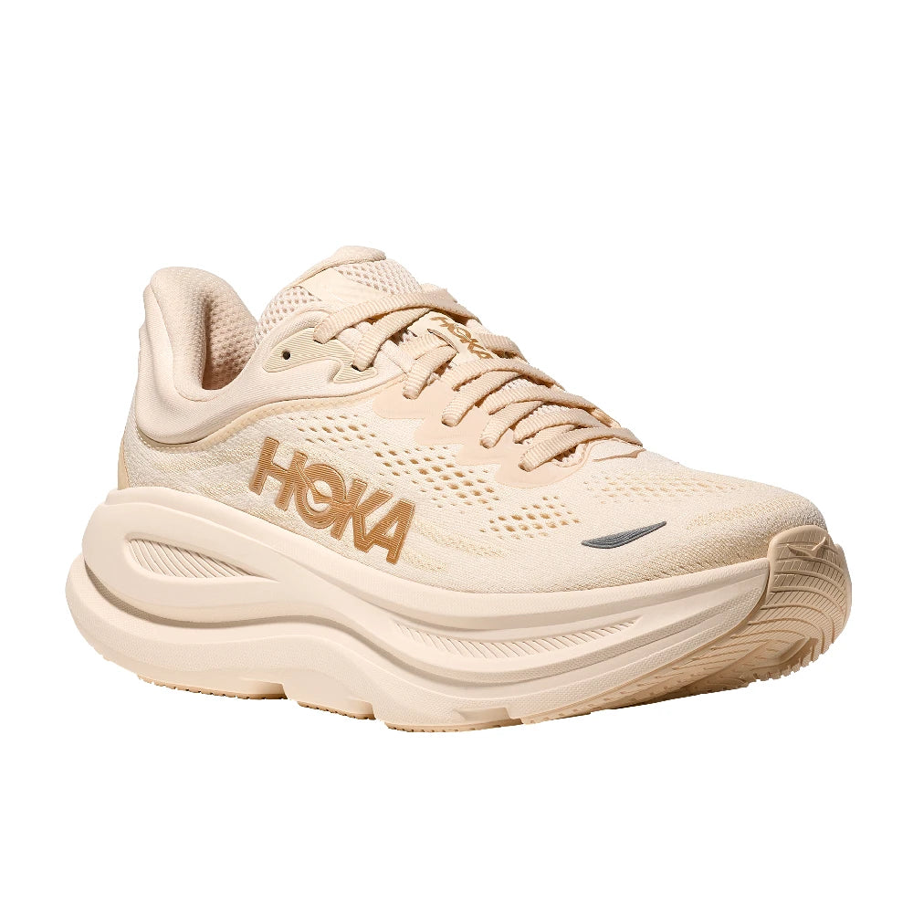Hoka Bondi 9 Dame - Vanilla / Birch - Endurance Sport