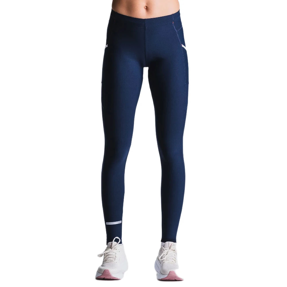 Fusion Hot Long Tights - Night Blue - Endurance Sport