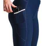 Fusion Hot Long Tights - Night Blue - Endurance Sport